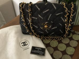 Chanel Flap Bag, Jumbo, Vintage, Rarität