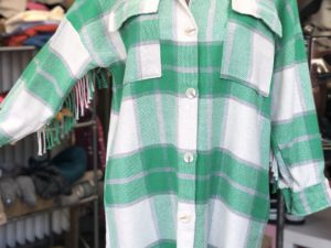 Karohemd mit Fransen