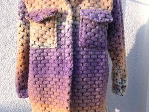 Jacke mit Farbverlauf